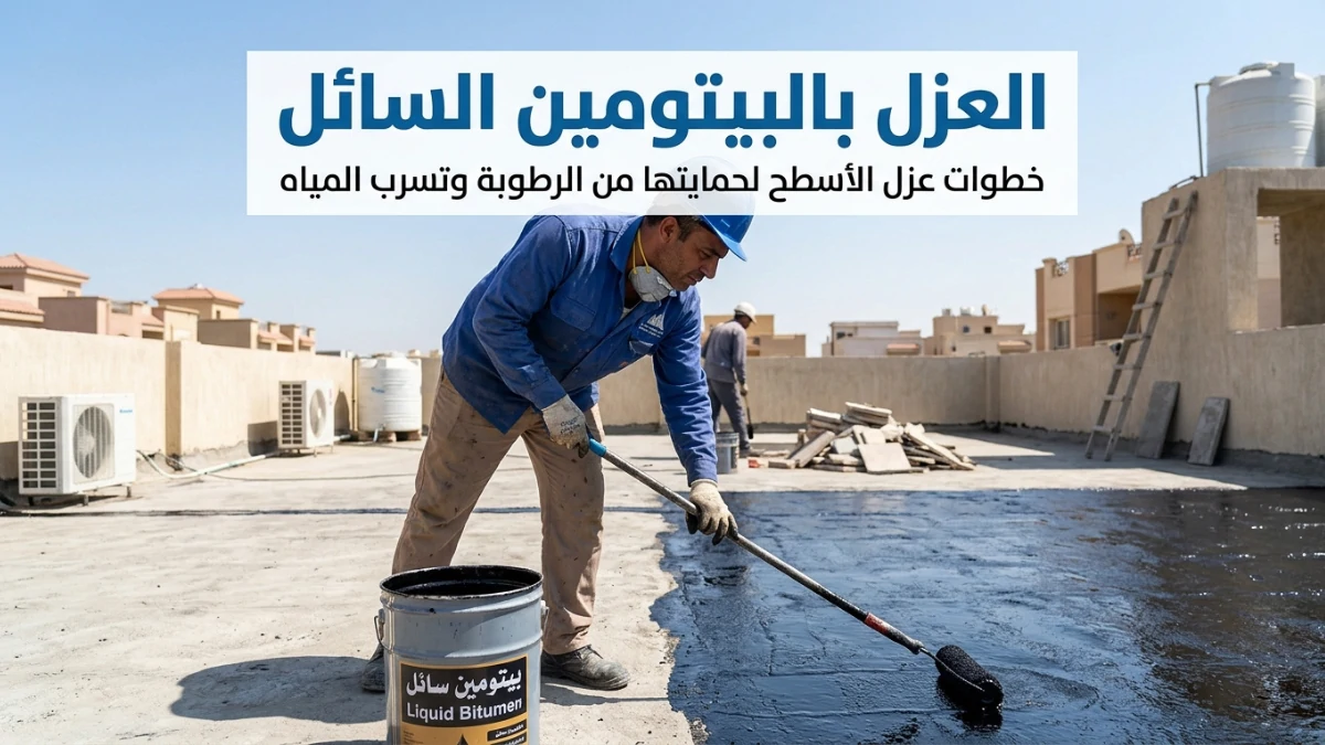 العزل بالبيتومين السائل