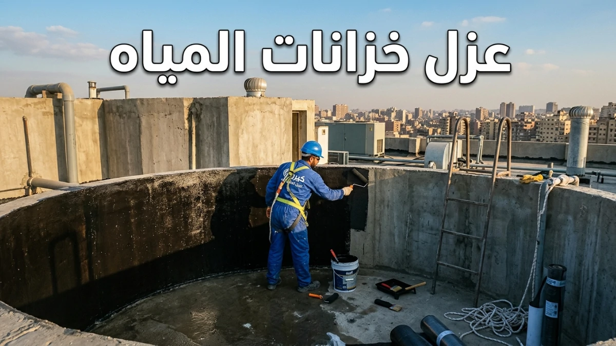 عزل خزانات المياه